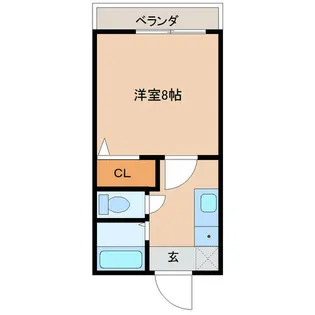 グリーンピアM【102号室】の間取り