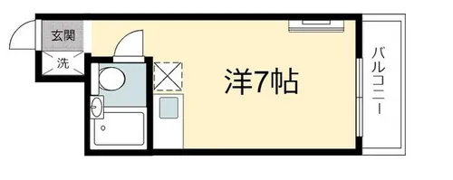 ハイネスト新大阪【5階】の間取り