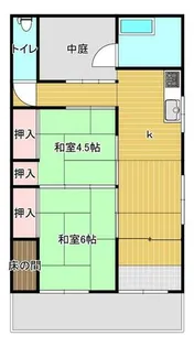 福岡県北九州市小倉北区大田町【一戸建】の間取り