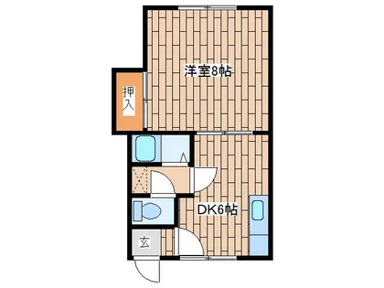 マイルームイレブン【2階】の間取り