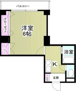 ヤマシナアーバンコテージ【2階】の間取り