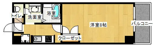 グランドステージ大阪城北【6階】の間取り