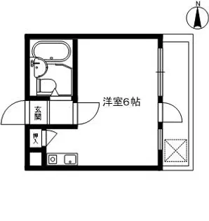 奈良県奈良市鍋屋町【マンション】の間取り