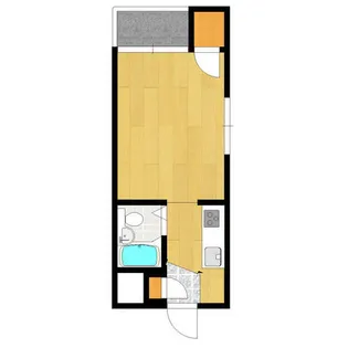 シャトレ藤田【201号室】の間取り
