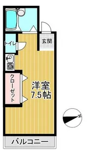 菅ハイツ【302号室】の間取り