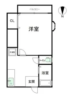 愛知県名古屋市中村区烏森町1丁目【アパート】の間取り