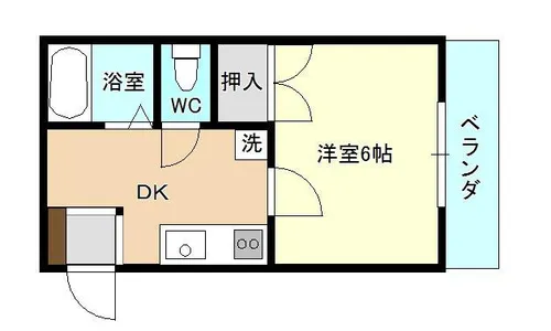 クレッシェンドⅤ【305号室】の間取り