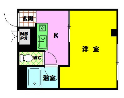 大阪府大阪市生野区新今里1丁目【マンション】の間取り