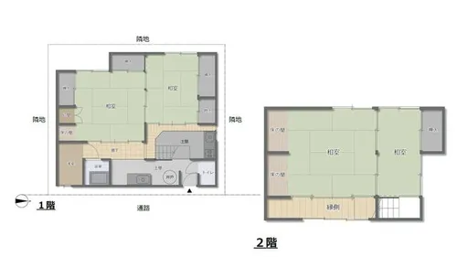 兵庫県淡路市岩屋【一戸建】の間取り