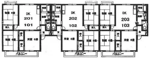 レジデンス・ライム【1階】の間取り
