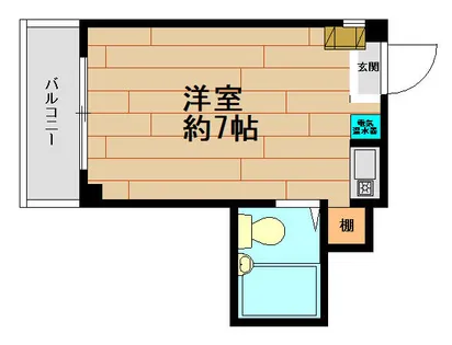 GNハイツ【2階】の間取り
