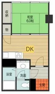 ダイワ高井田ビル【432号室】の間取り