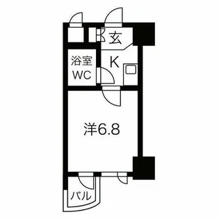 愛知県名古屋市中区丸の内1丁目【マンション】の間取り