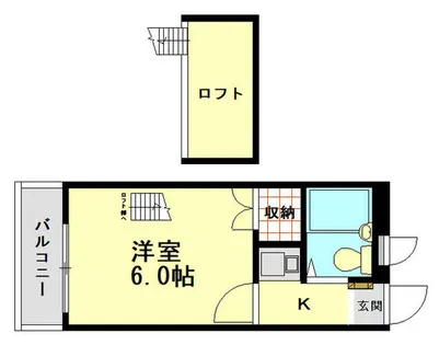 レオパレス王子公園4【1階】の間取り
