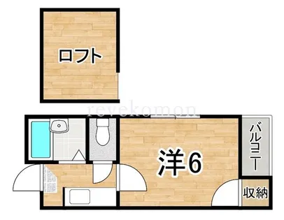 福岡県福岡市中央区今川2丁目【アパート】の間取り