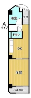 京都府京都市西京区上桂前田町【マンション】の間取り