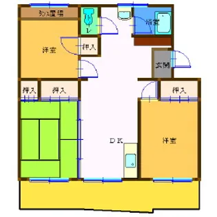 第一泉ヶ丘ビル【102号室】の間取り