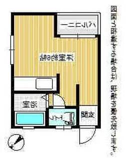 ODAハイツ【1階】の間取り