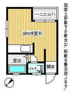 ODAハイツ【1階】の間取り