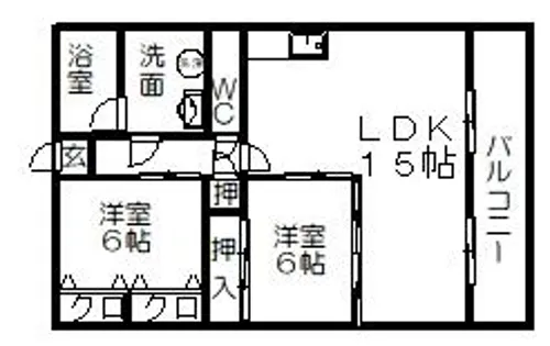 NO8山一ビル【2階】の間取り