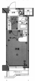 トーカンマンション久留米駅東【208号室】の間取り