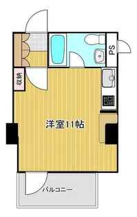 フューデイズコンドミニアム銭函【603号室】の間取り