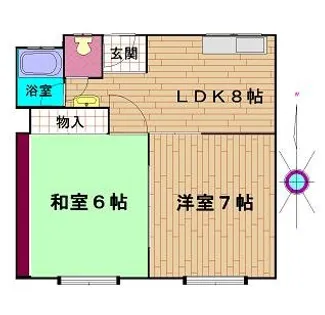 ニュー山手ビル【3階】の間取り