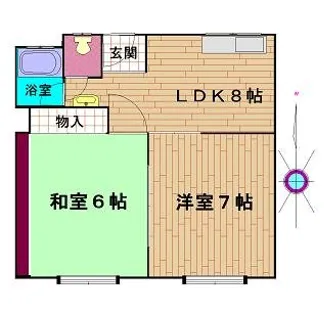 ニュー山手ビル【3階】の間取り