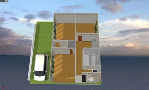 愛知県豊橋市馬見塚町【一戸建】の間取り