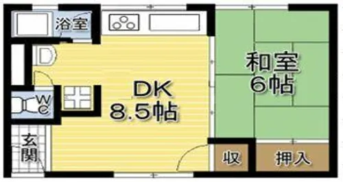ダイワ高井田ビル【313号室】の間取り