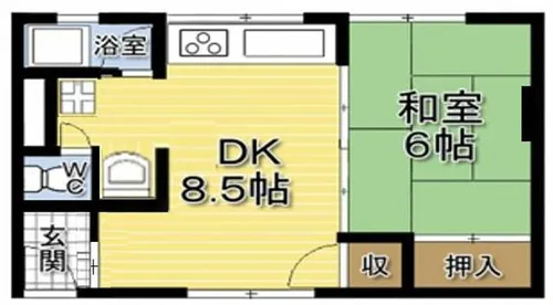 ダイワ高井田ビル【313号室】の間取り