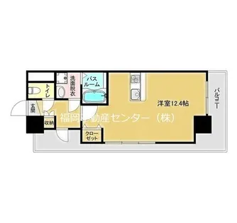 福岡県福岡市東区東浜1丁目【マンション】の間取り
