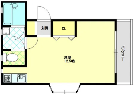エトワール寺田【1階】の間取り