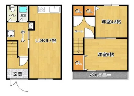 Alivio本郷【1階】の間取り