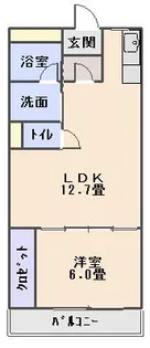 メゾンツツミ【2階】の間取り