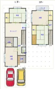 和歌山県和歌山市土入【一戸建】の間取り