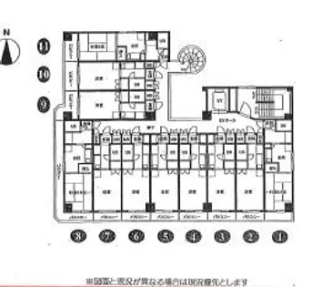 ド・ムール泰斗【4階】の間取り