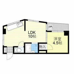 愛知県名古屋市千種区今池3丁目【マンション】の間取り