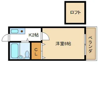 パシフィック出戸【103号室】の間取り