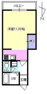 ヴィラカレラ【2階】の間取り
