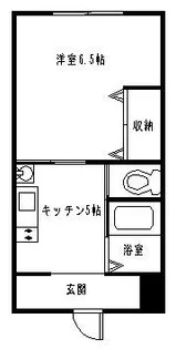 AS-YOSHIDA【203号室】の間取り