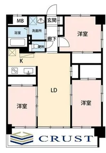 NANA THE STYLE NISHI-KOKUBU【5階】の間取り