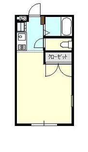パティオ津屋崎【204号室】の間取り