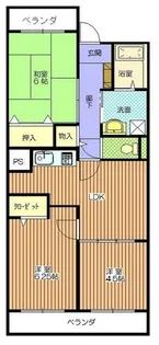 KSマンション【3階】の間取り