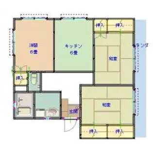 エンゼルコート【1階】の間取り