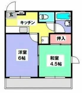 メゾン打出【1階】の間取り