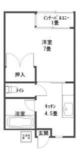 ハイツマツモト【3階】の間取り