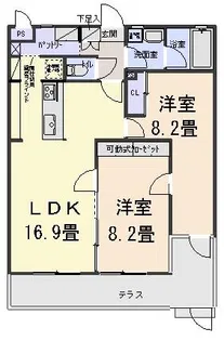 緑山舘【103号室】の間取り