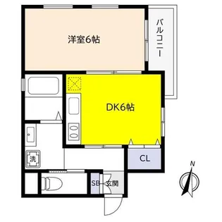 アマランス芦屋【3階】の間取り