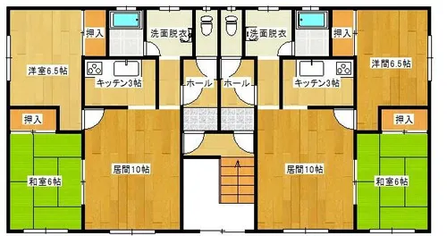 北海道余市郡余市町大川町7丁目【アパート】の間取り
